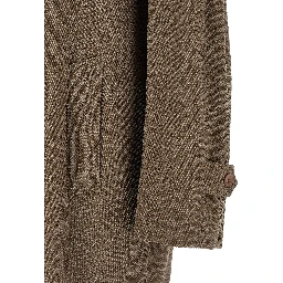 Beige Virgin Wool Coat