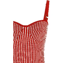 Multicolor Viscose Short Dress