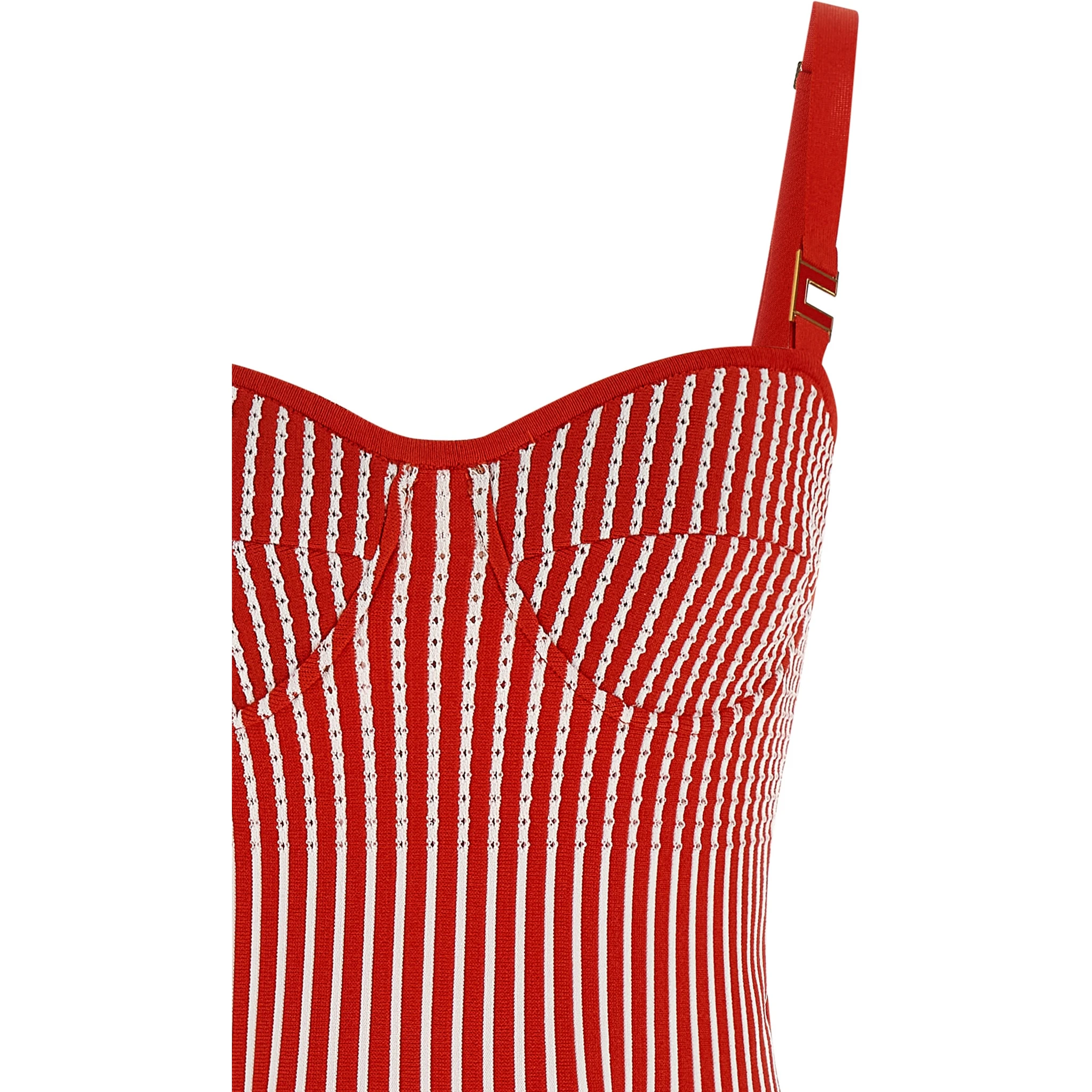 Multicolor Viscose Short Dress