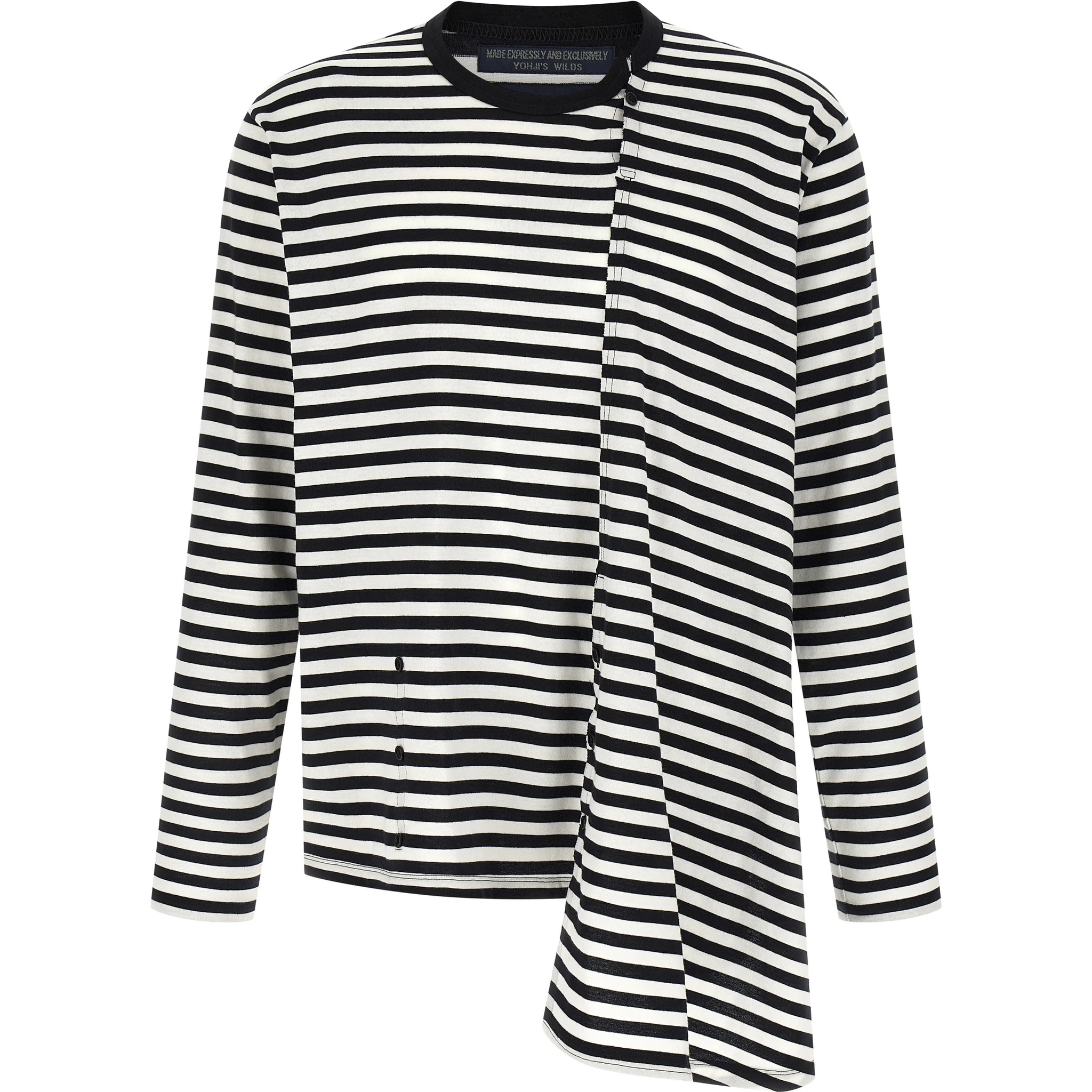 Bicolor Cotton Cardigan
