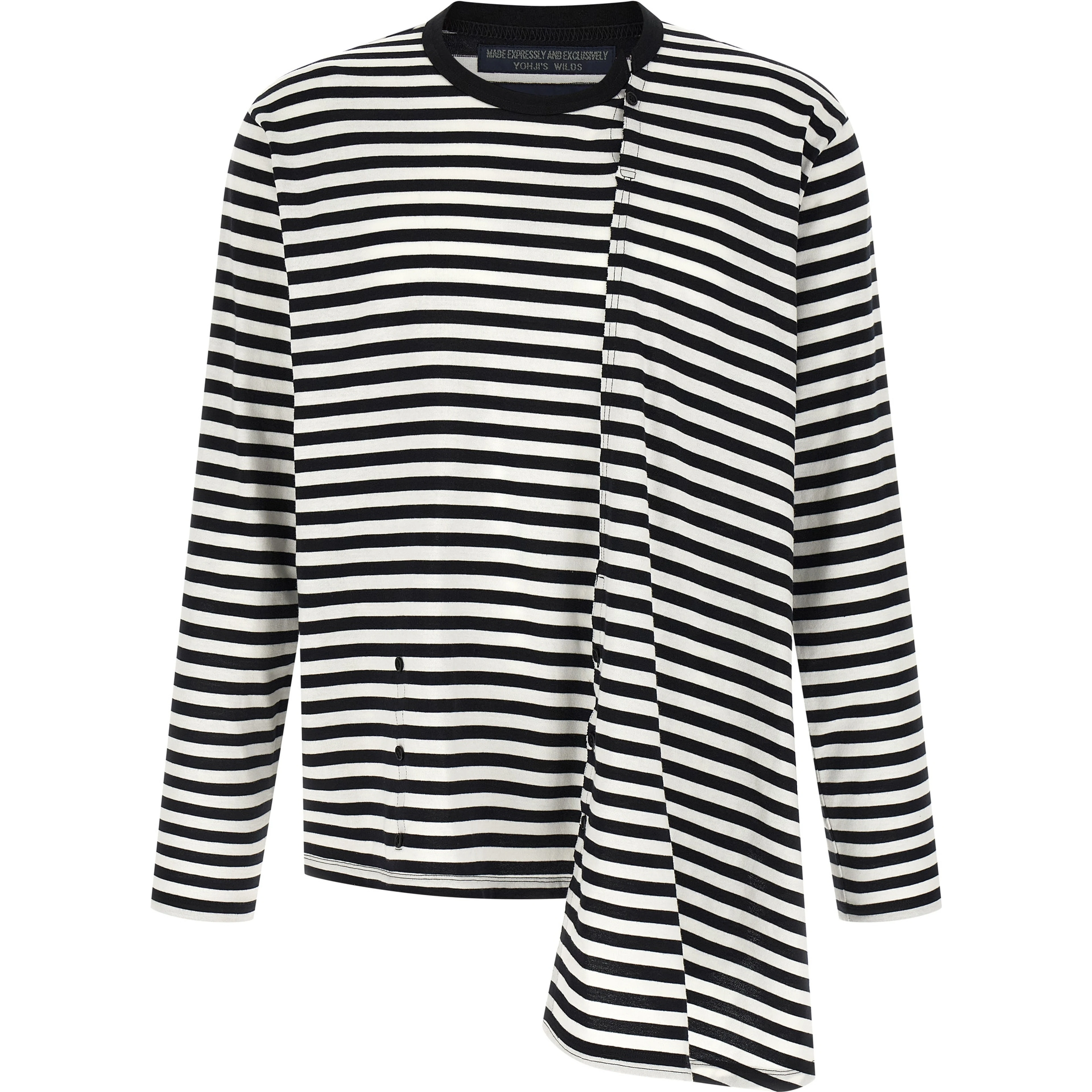 Bicolor Cotton Cardigan