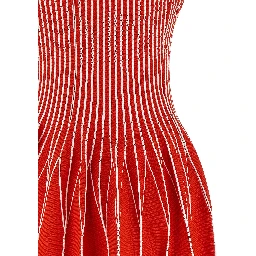 Multicolor Viscose Short Dress