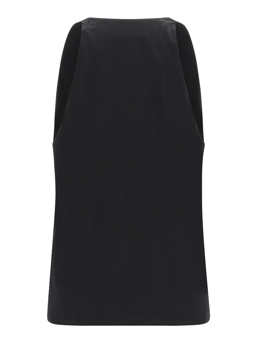 Black Silk Tank Tops