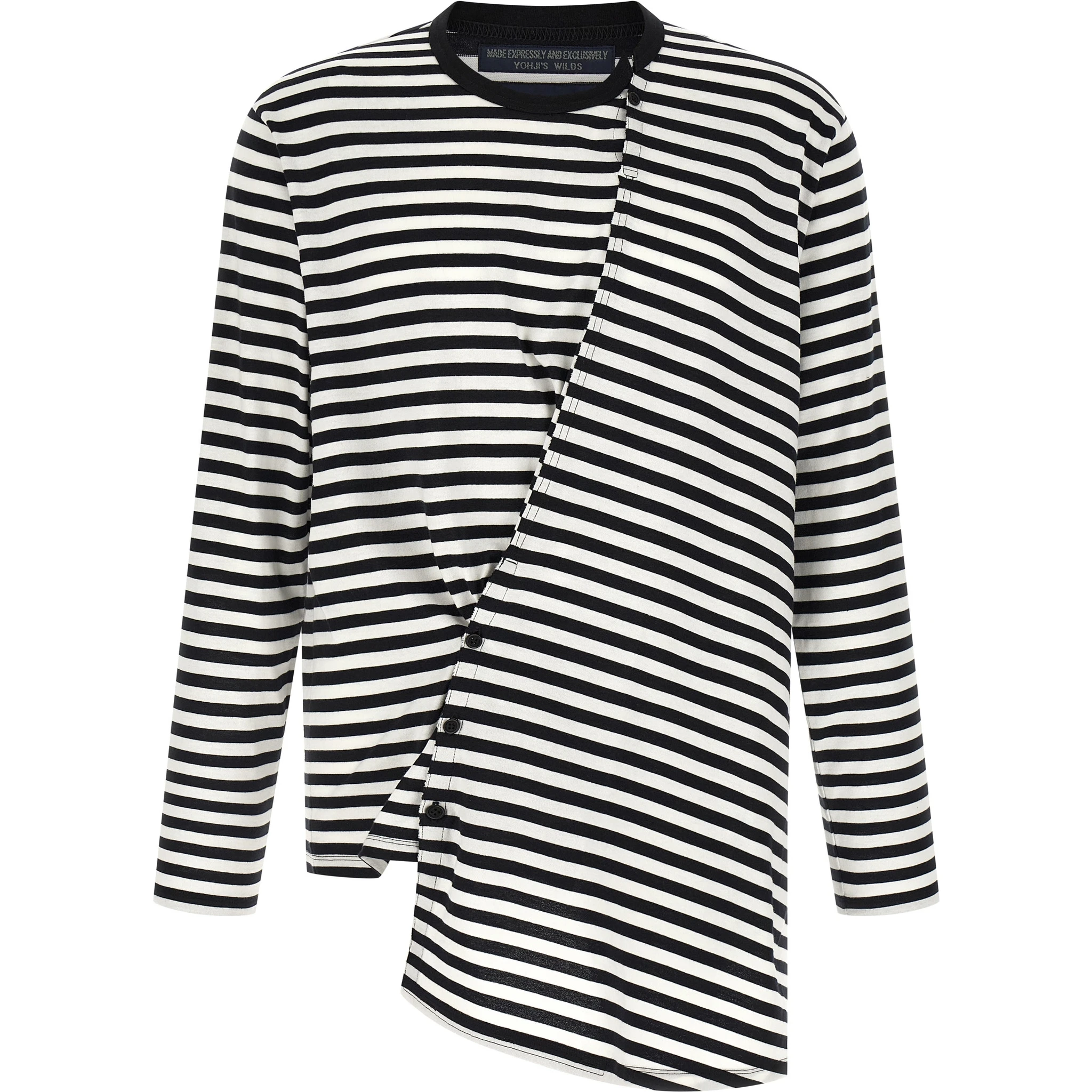 Bicolor Cotton Cardigan