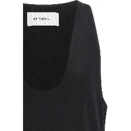 Black Silk Tank Tops