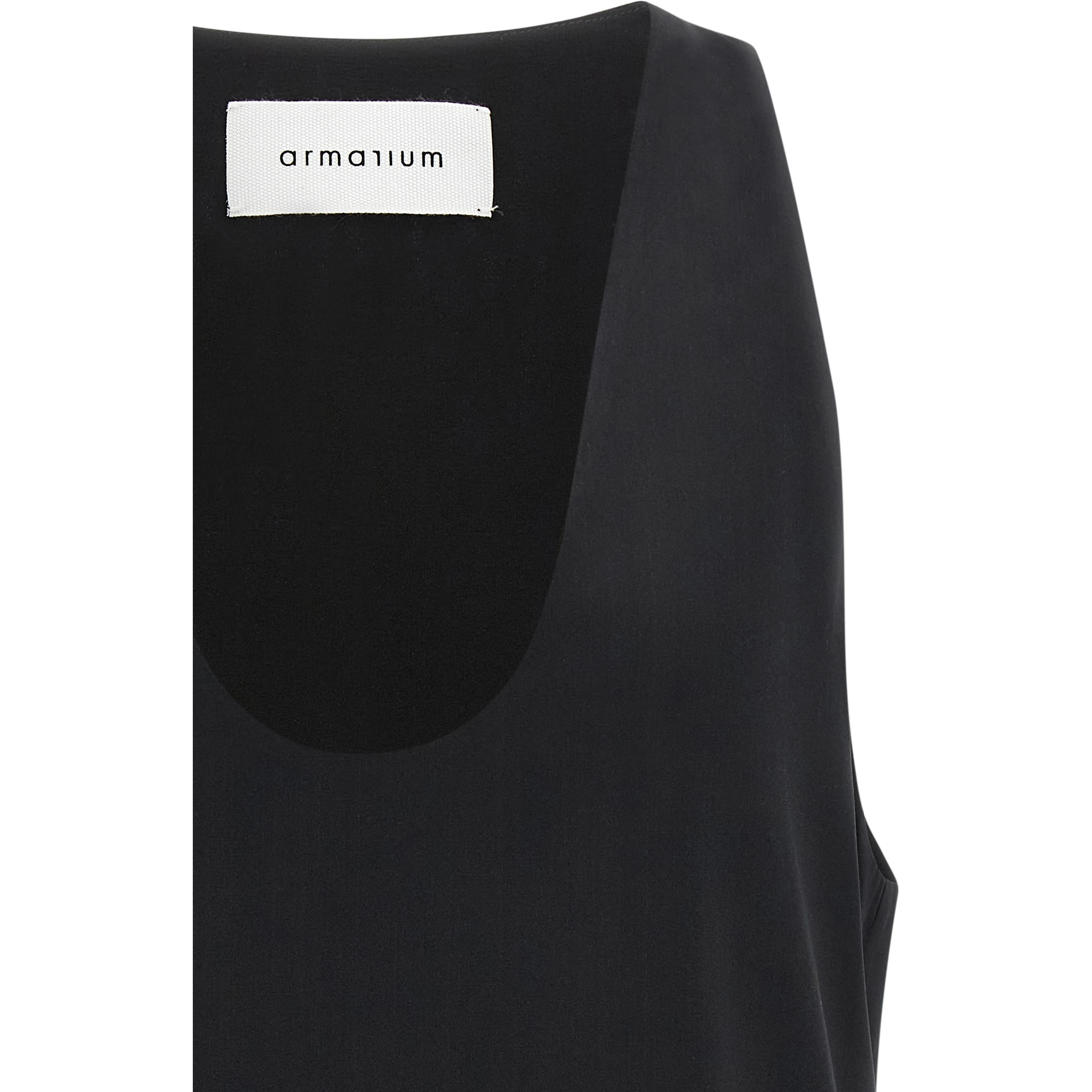 Black Silk Tank Tops