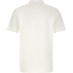 White Cotton Polo Shirt