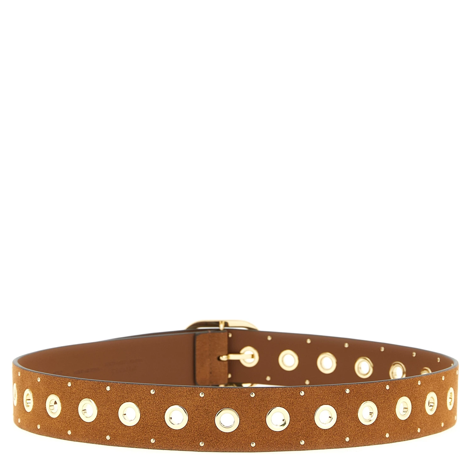 Brown Lamb Leather Regular Belt