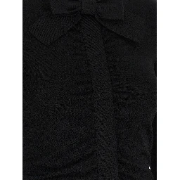 Black Viscose Cardigan