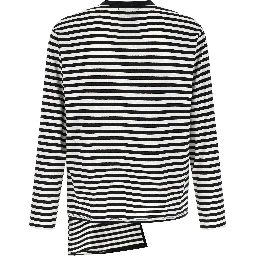 Bicolor Cotton Cardigan