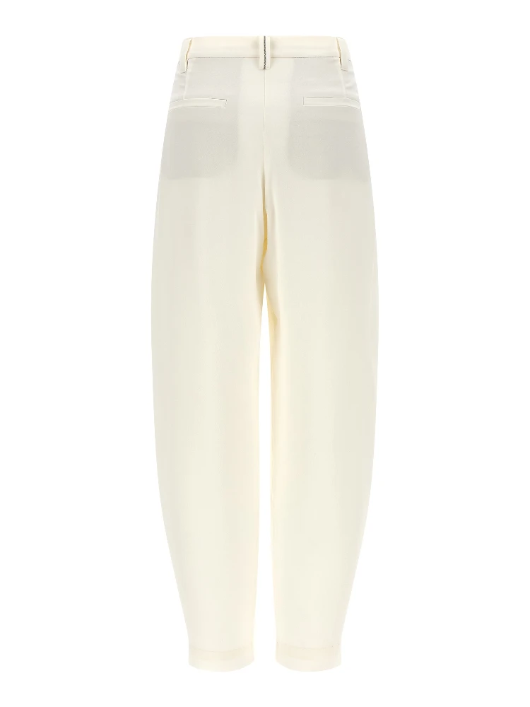 Beige Viscose Casual Pants alternative