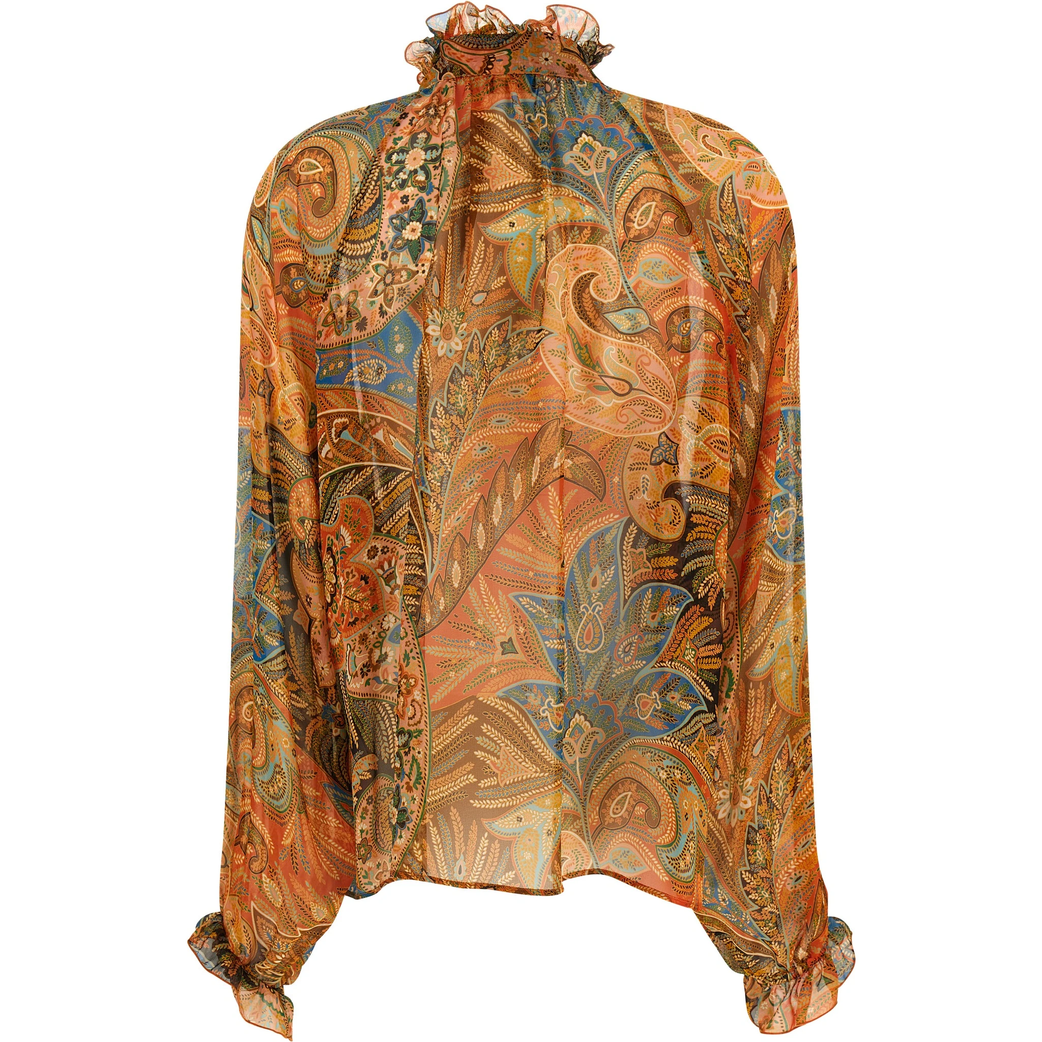 Multicolor Silk Blouse