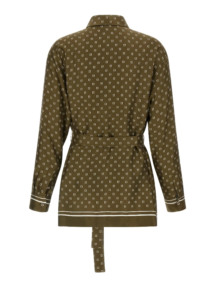 Bicolor Silk Blouse alternative