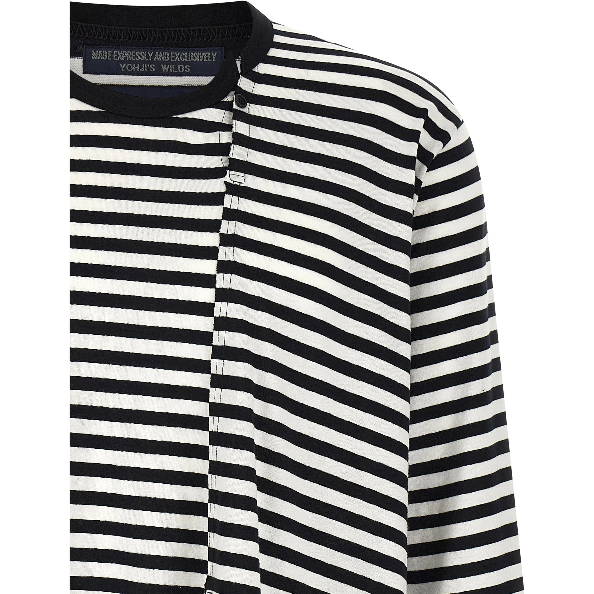 Bicolor Cotton Cardigan