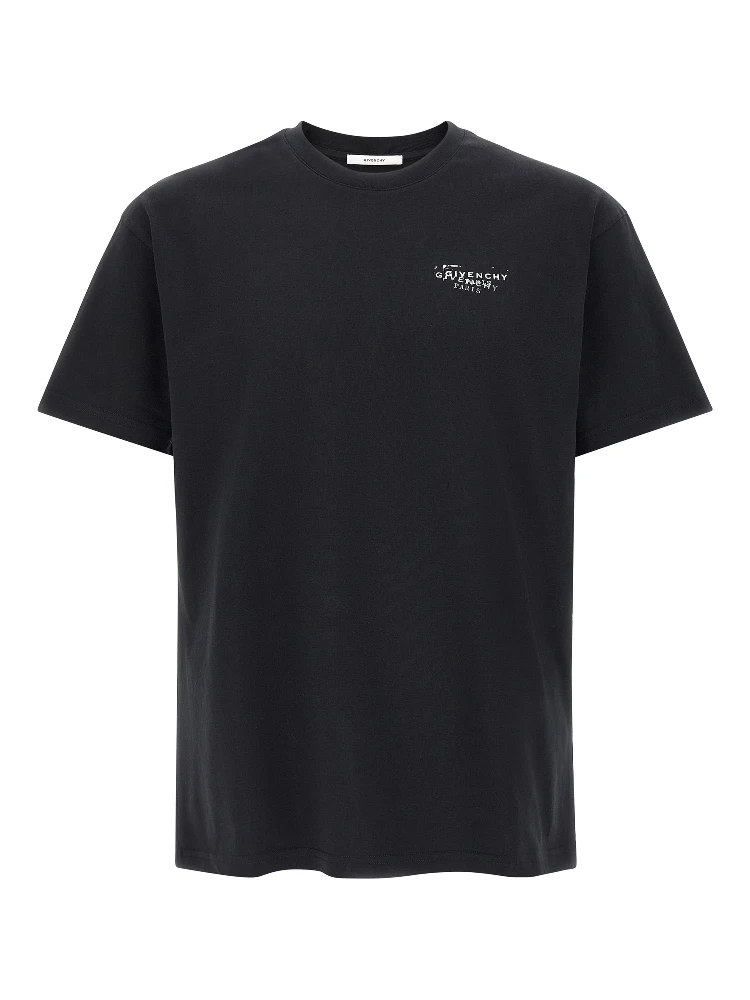 Black Cotton T-Shirt