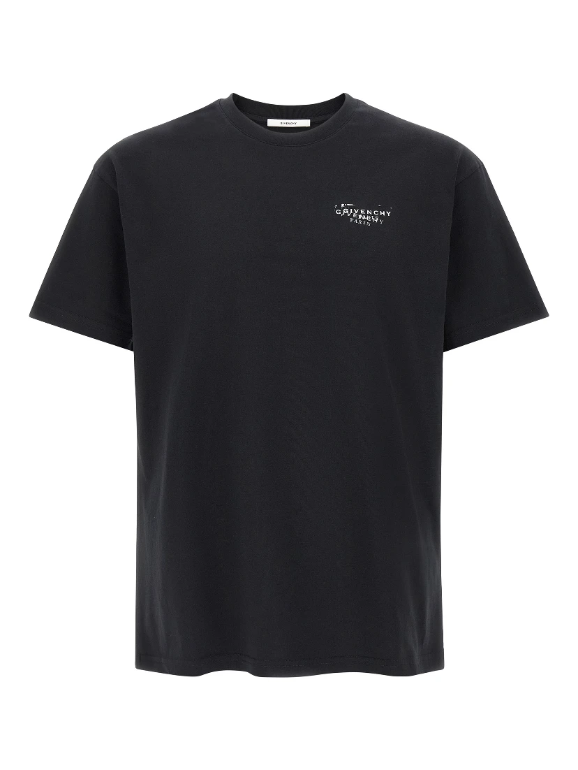Black Cotton T-Shirt
