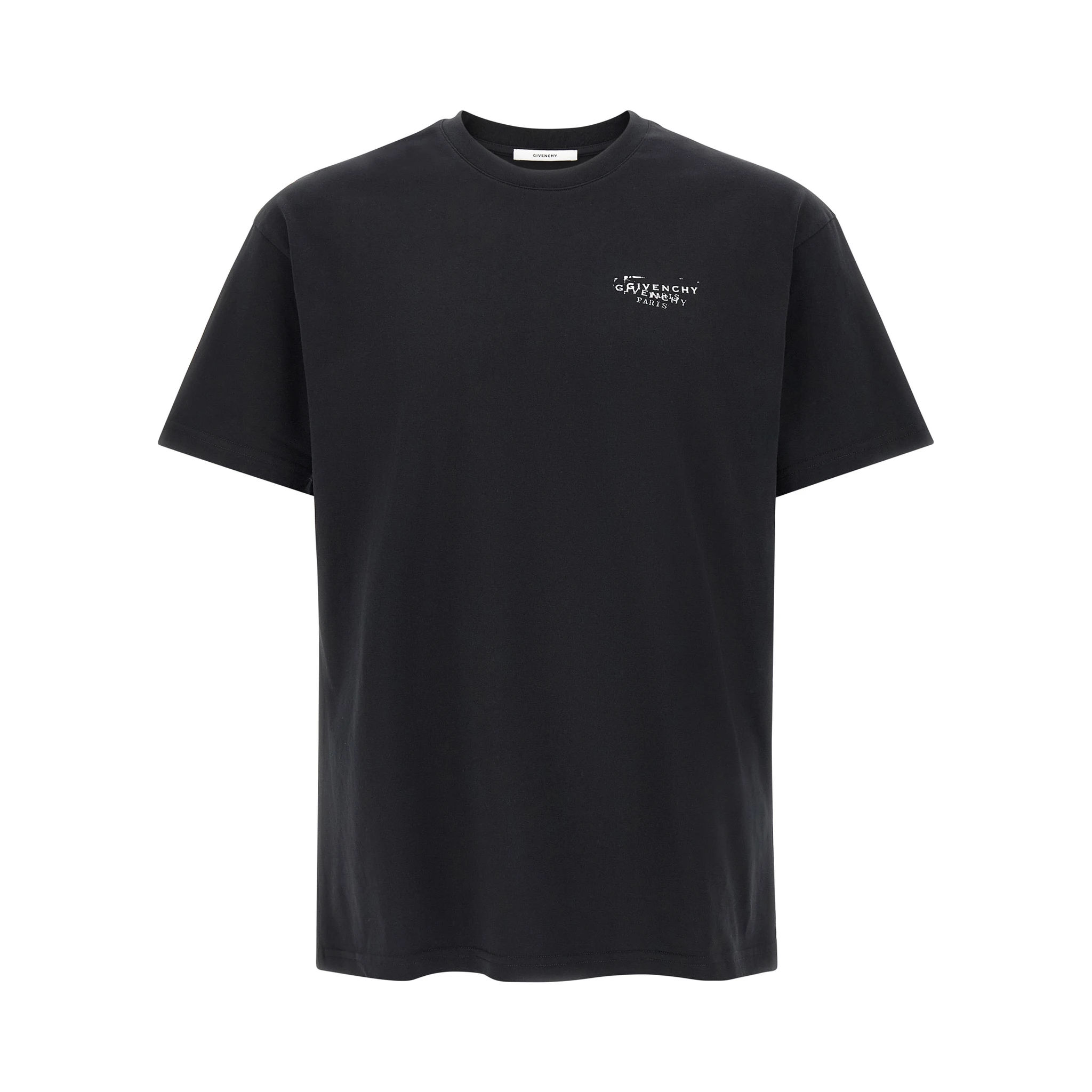 Black Cotton T-Shirt