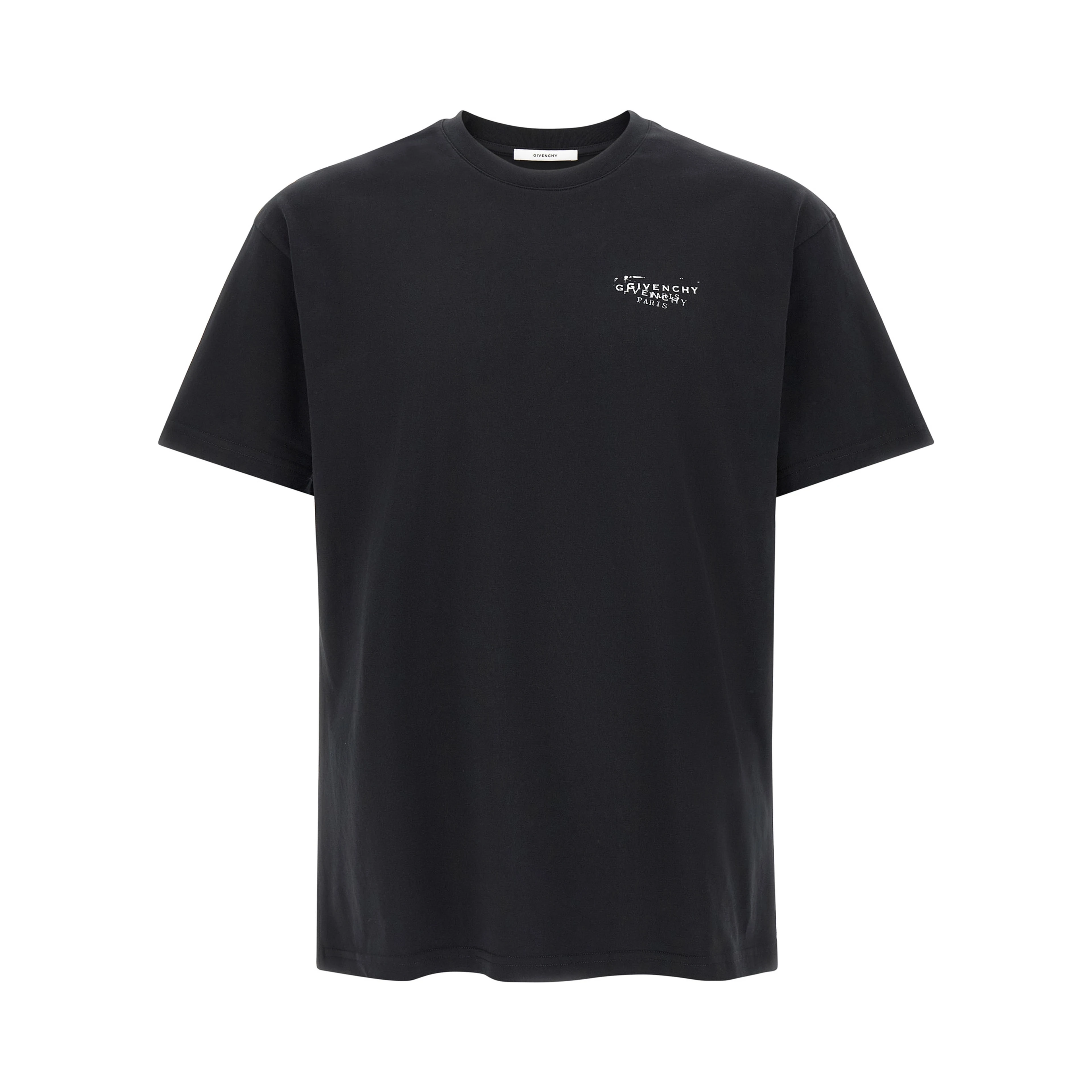 Black Cotton T-Shirt