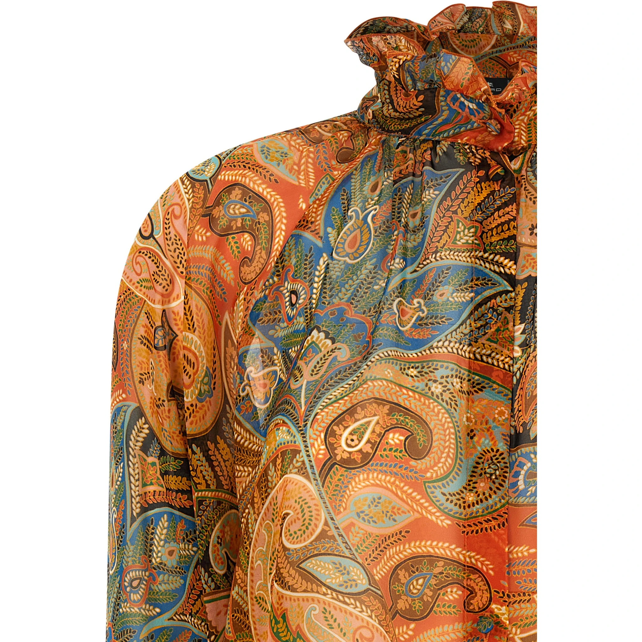 Multicolor Silk Blouse