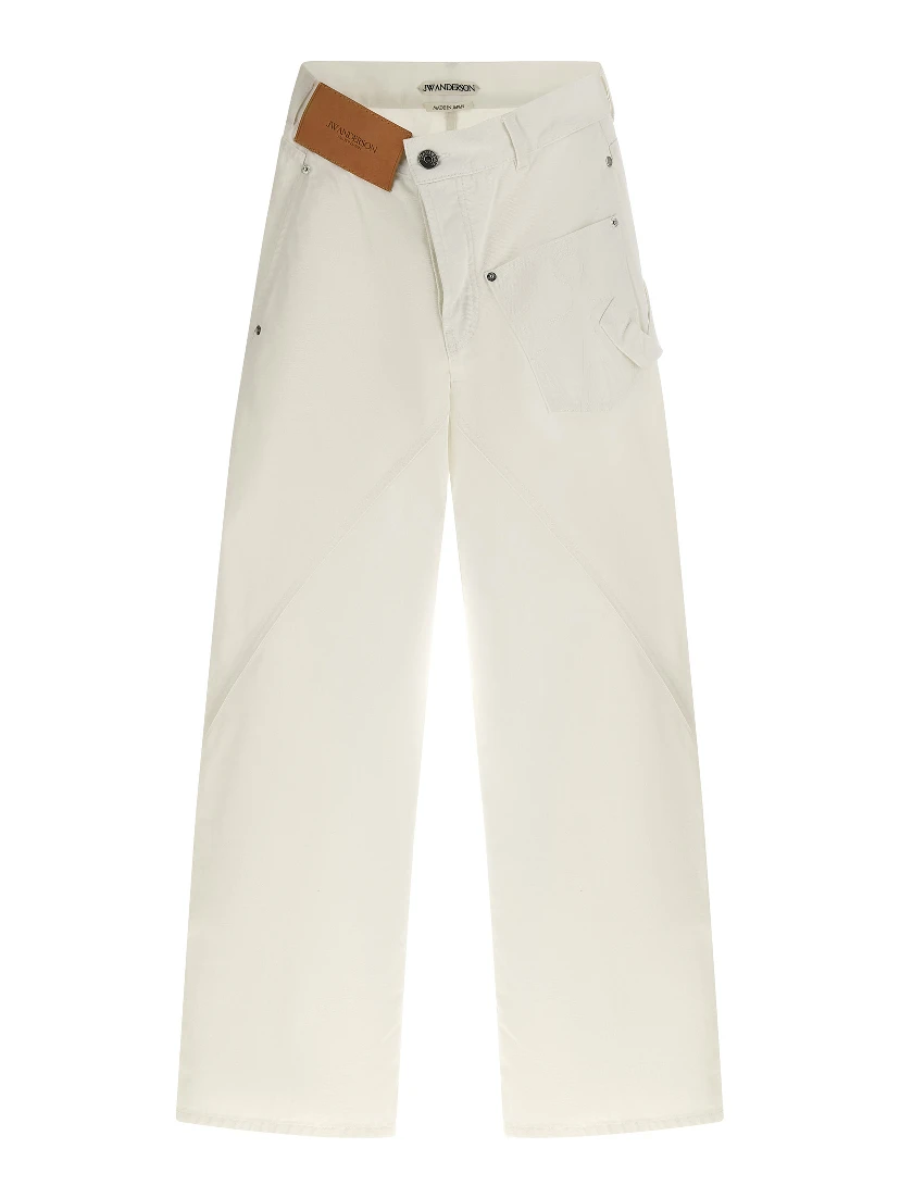 White Cotton Jeans Denim