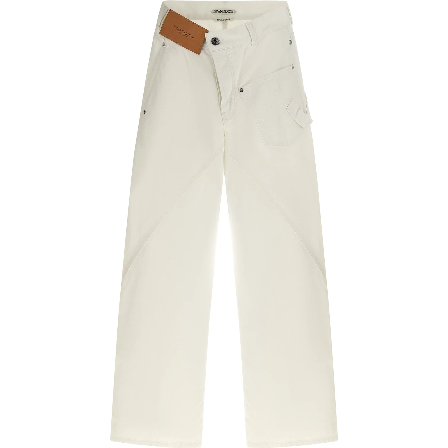 White Cotton Jeans Denim