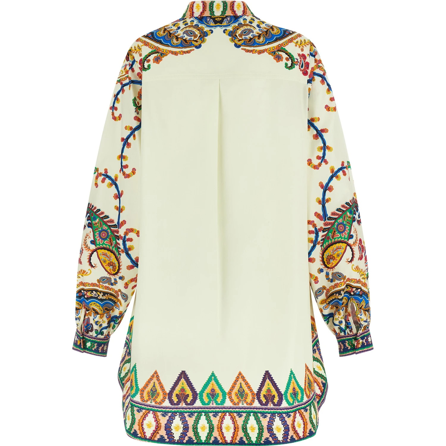 Multicolor Cotton Short Dress