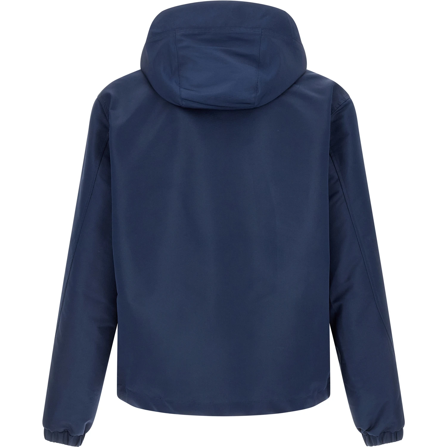 Blue Polyester Shell Jacket