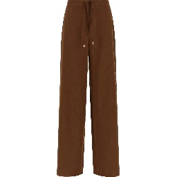 Brown Virgin Wool Pants