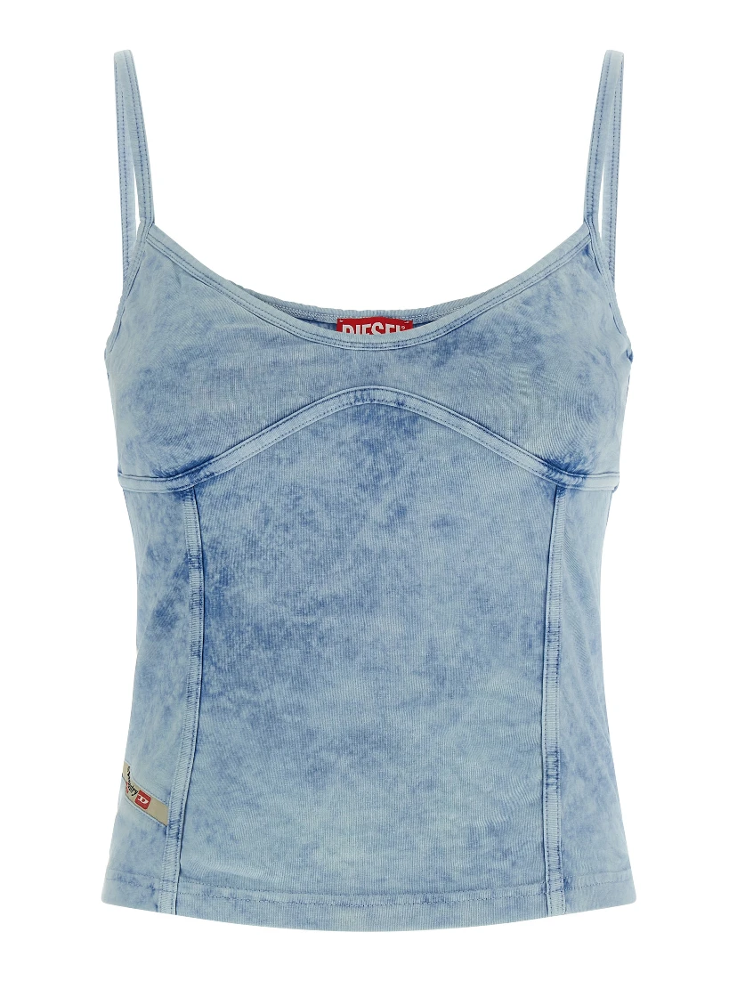 Blue Cotton Top