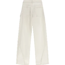 White Cotton Jeans Denim