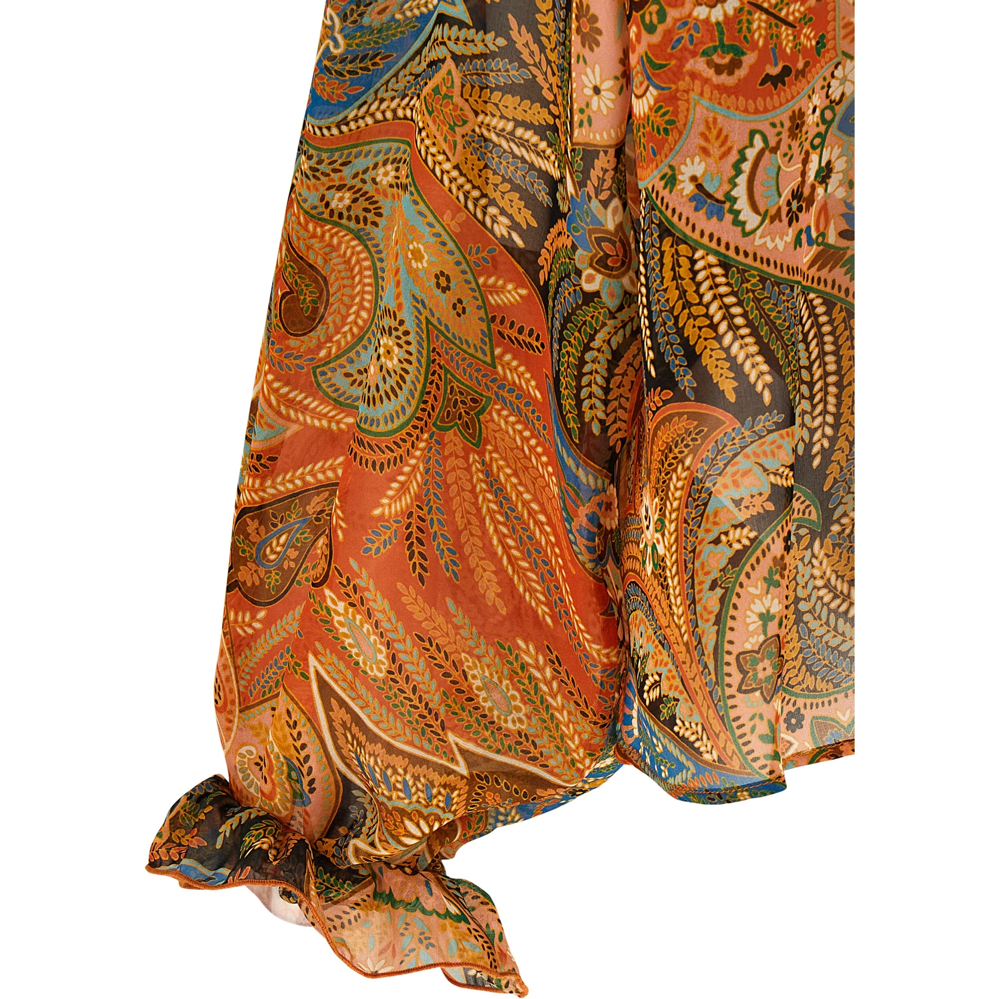 Multicolor Silk Blouse