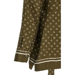 Bicolor Silk Blouse