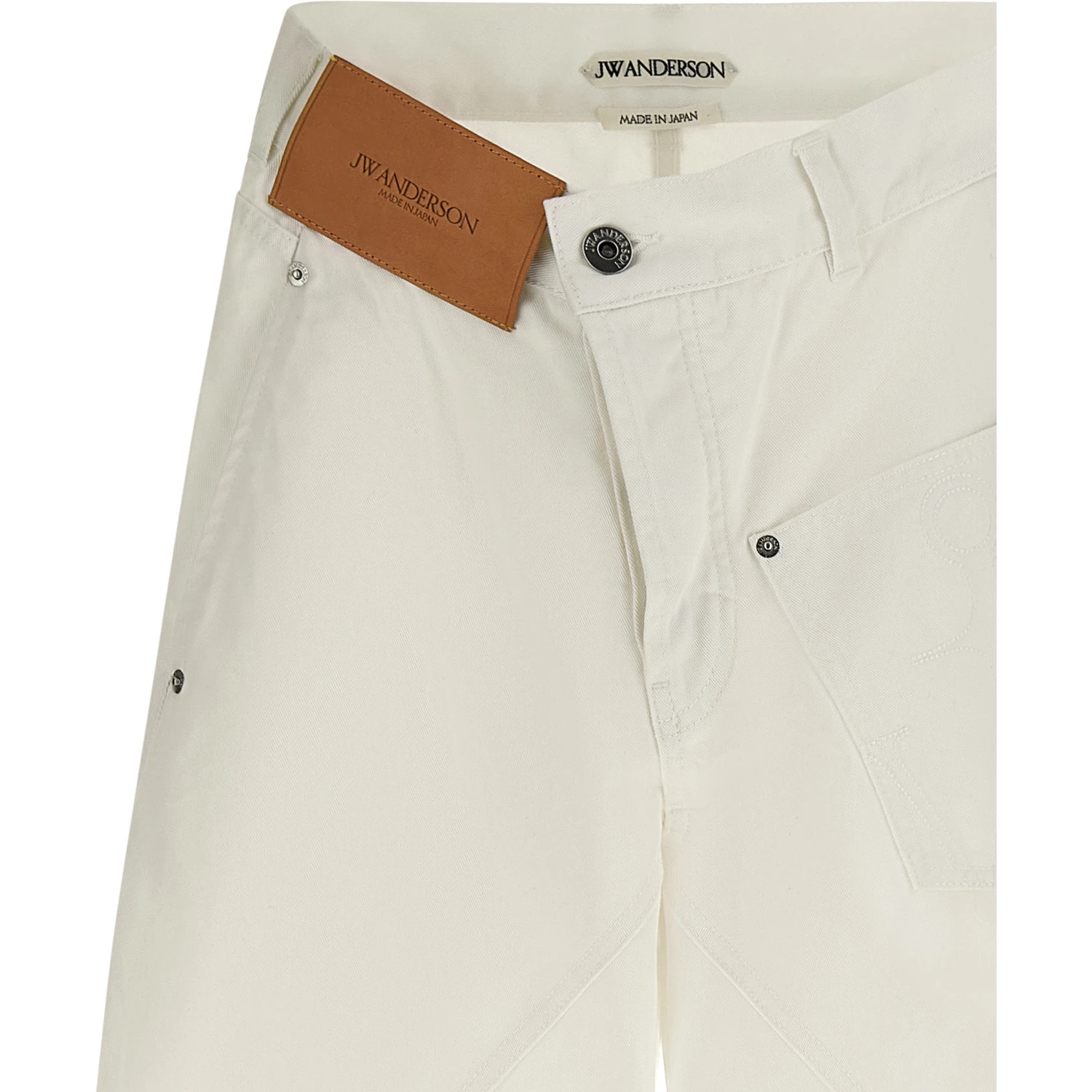 White Cotton Jeans Denim