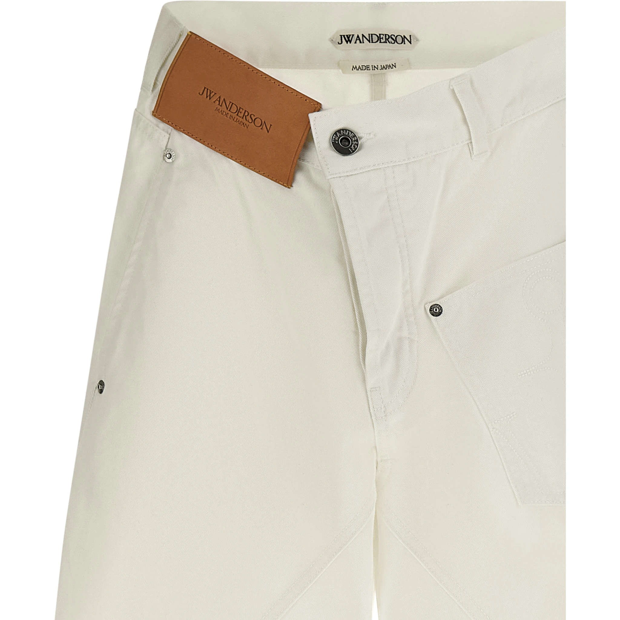 White Cotton Jeans Denim