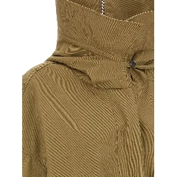 Beige Cotton Shell Jacket