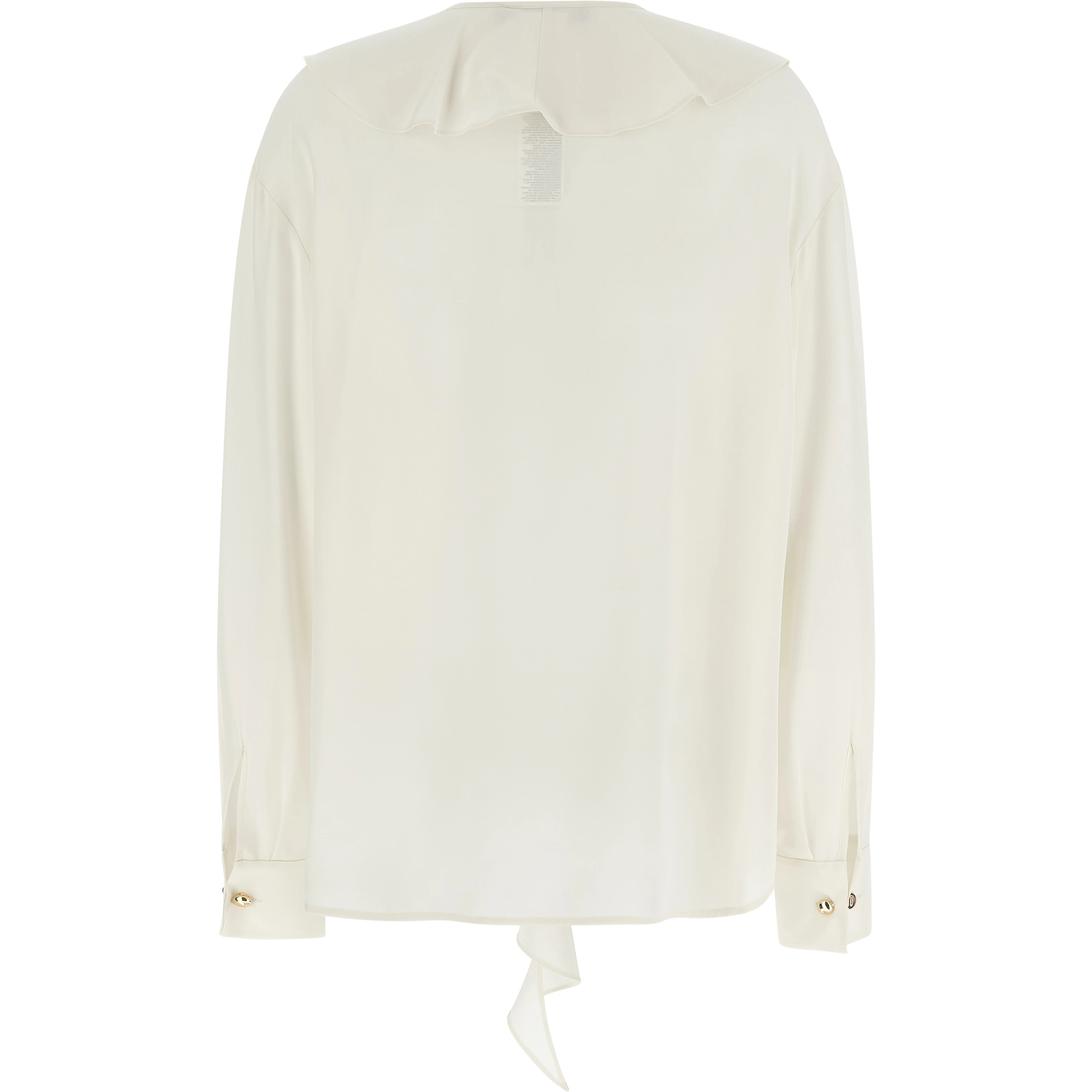 White Silk Blouse