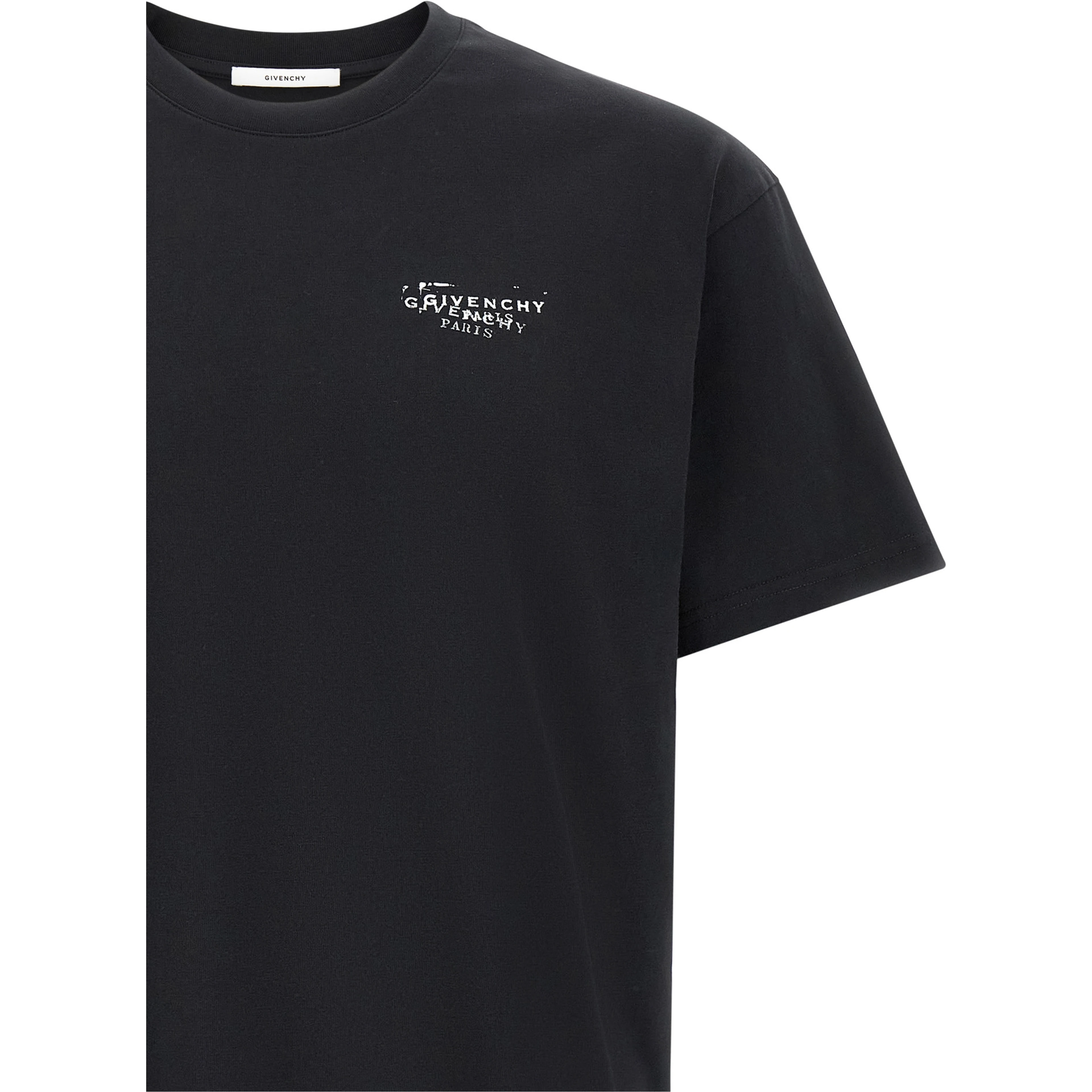 Black Cotton T-Shirt