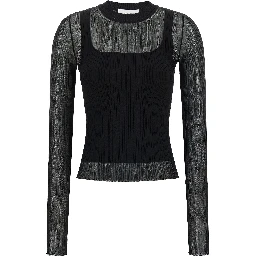 Black Viscose Cardigan