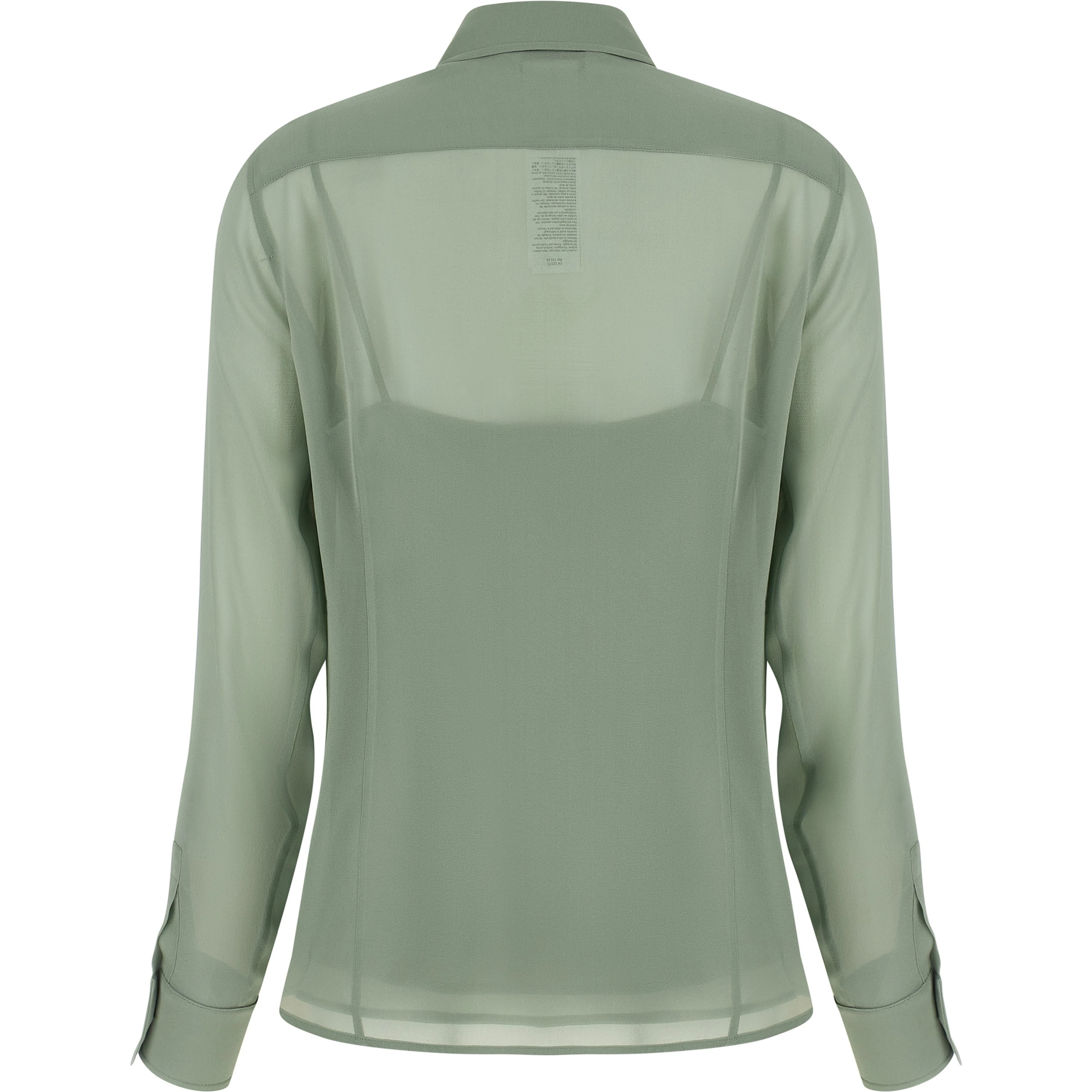Bicolor Silk Blouse