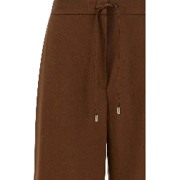 Brown Virgin Wool Pants
