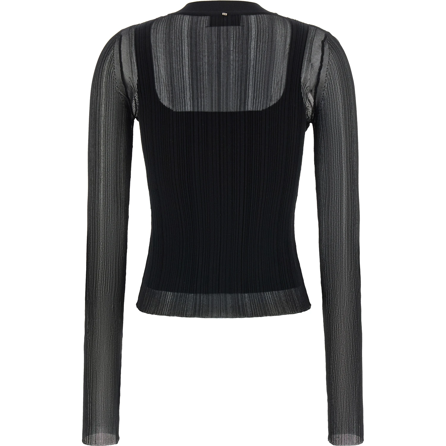 Black Viscose Cardigan