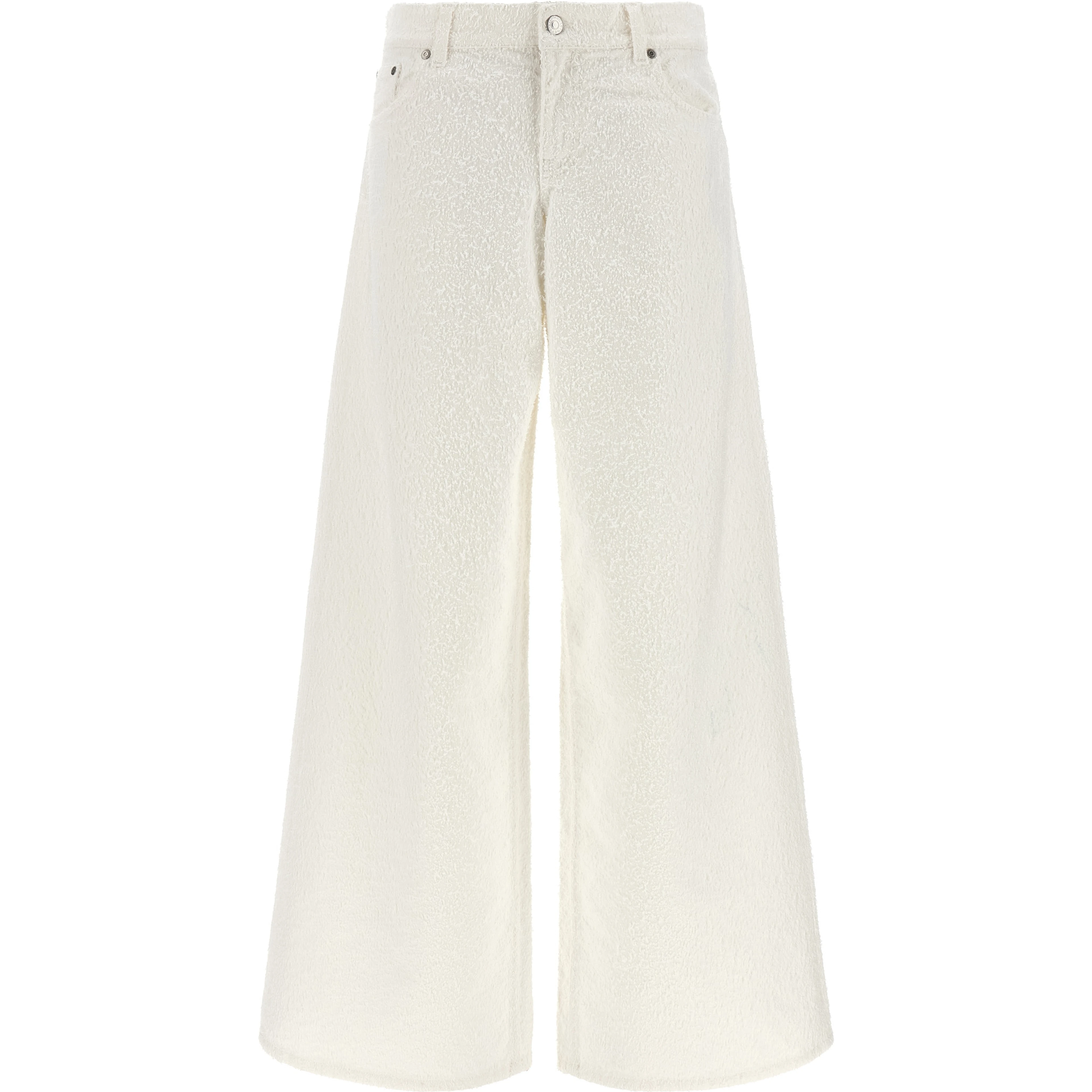 White Cotton Jeans Denim