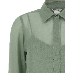 Bicolor Silk Blouse