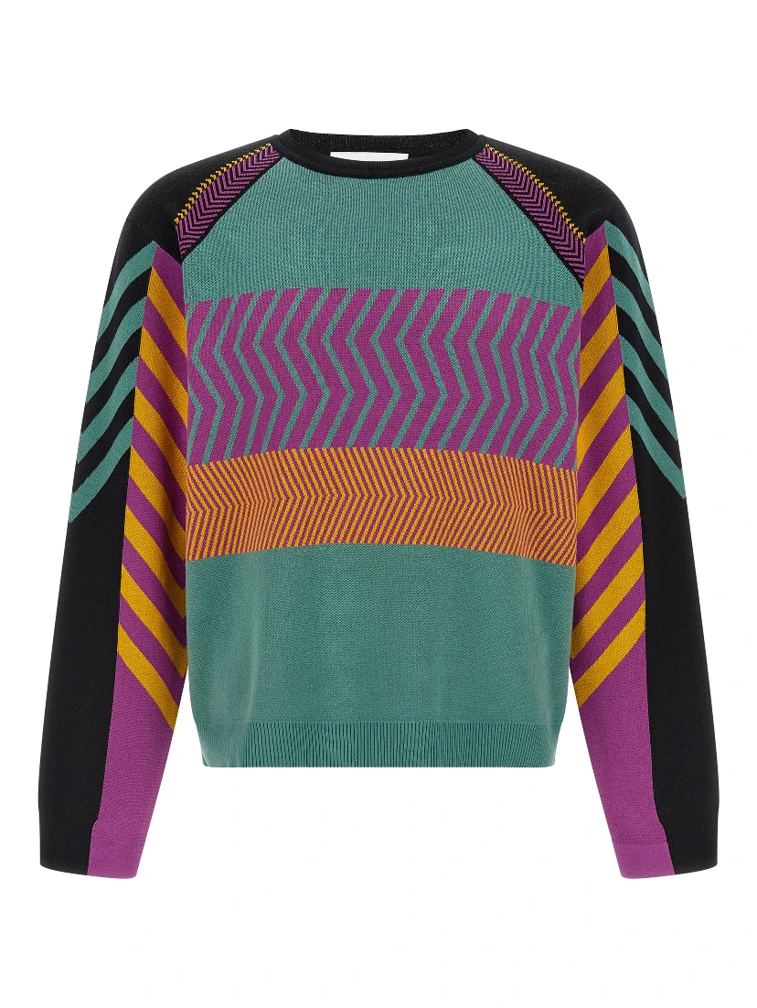 Multicolor Cotton Cardigan
