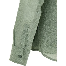 Bicolor Silk Blouse