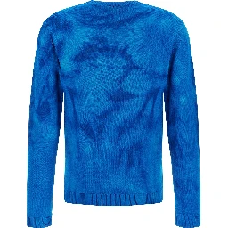 Blue Wool Cardigan