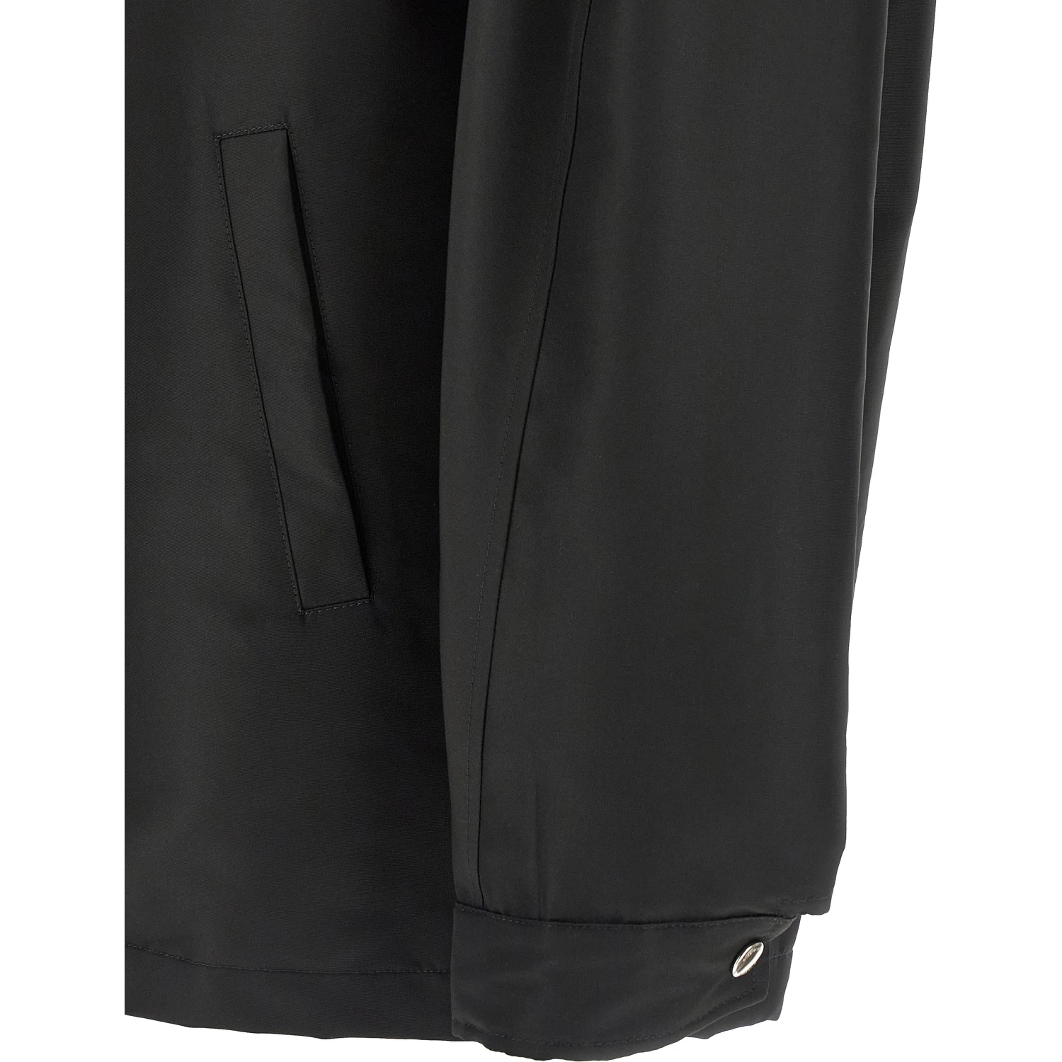 Black Polyester Jacket