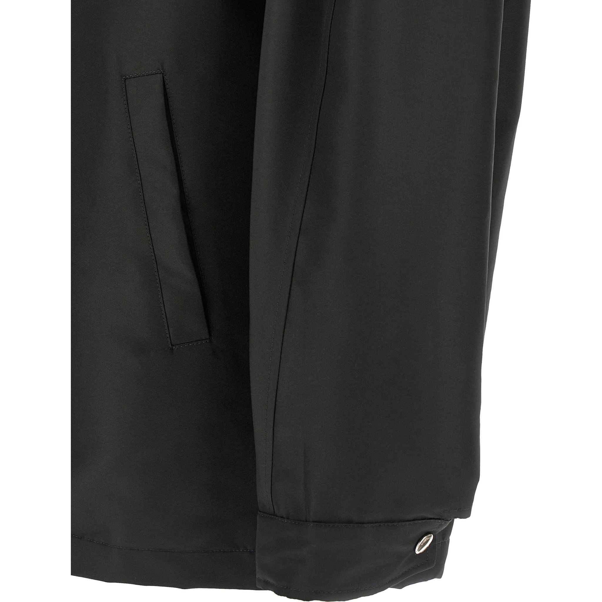 Black Polyester Jacket