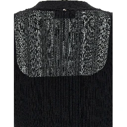 Black Viscose Cardigan