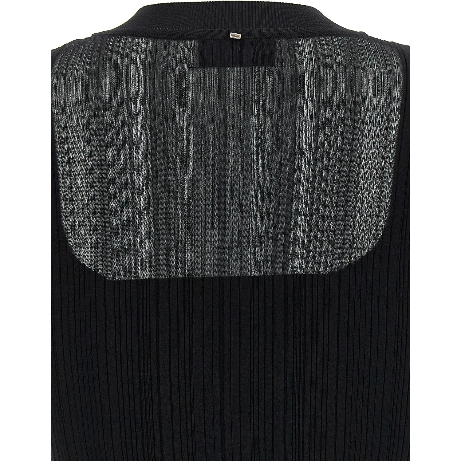 Black Viscose Cardigan